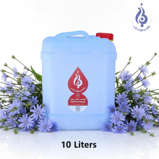 خرید گالن ۱۰ لیتری عرق کاسنی وحشی لباب مناسب پاکسازی کبد و عطاریها ـ Buy 10L wild chicory distillate by Lobab Kashan ـ for liver detox and herbal use