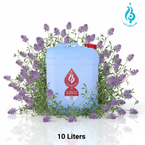 خرید گالن ۱۰ لیتری عرق یونجه ارگانیک لباب مخصوص عطاریها و کلینیکهای طب سنتی ـ Buy 10L alfalfa distillate by Lobab ـ for herbal shops and clinics